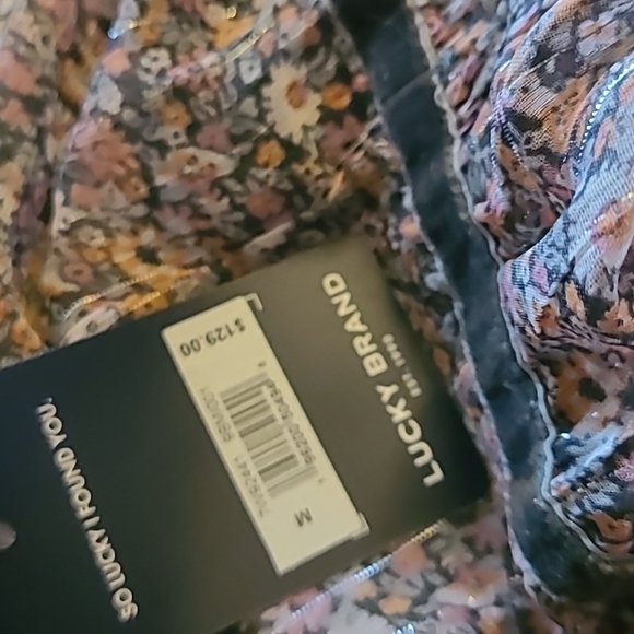 Lucky Brand Bohemian Floral Tiered Maxi Dress - Picture 6 of 9